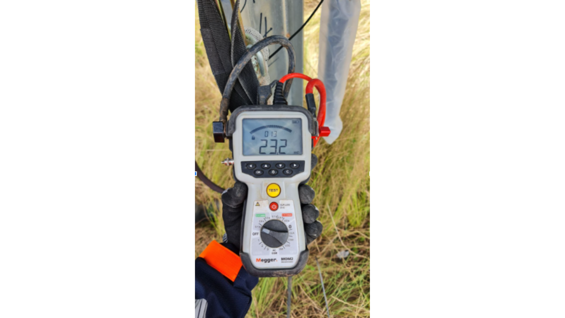 Solar farm commissioning process