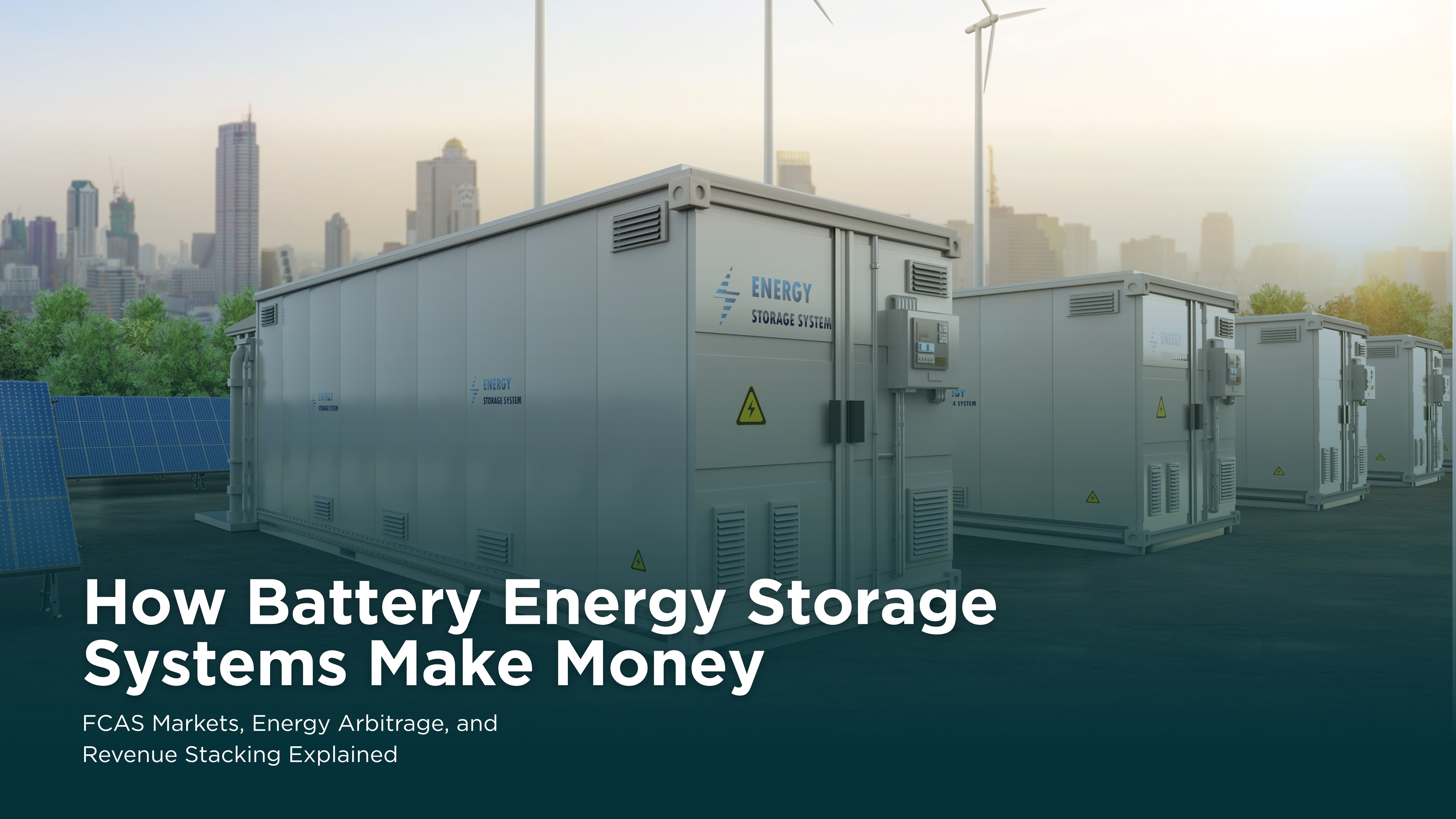 How Battery Energy Storage Systems Make Money in Australia